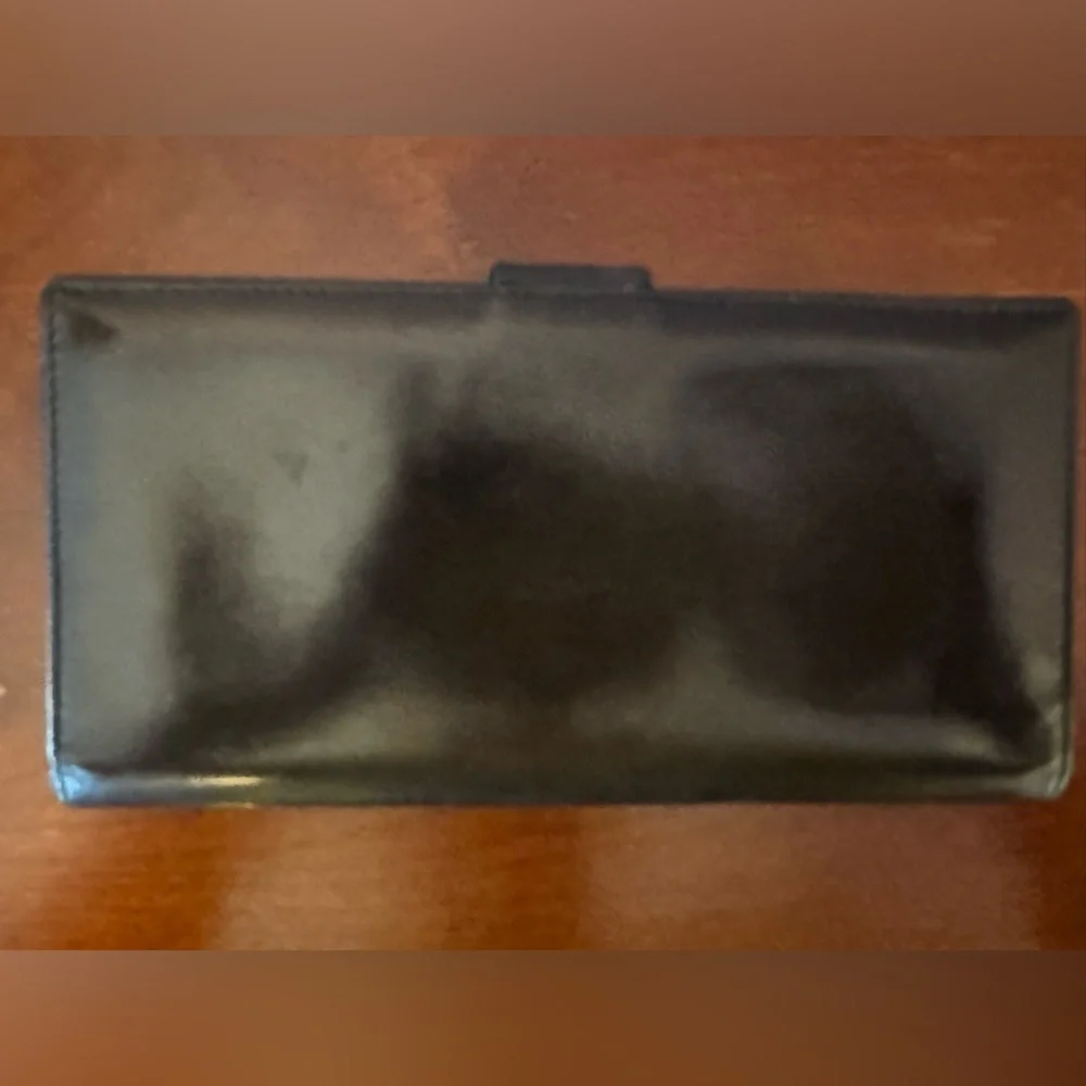 Salvatore Ferragamo Long Black Wallet - Picture 2 of 8
